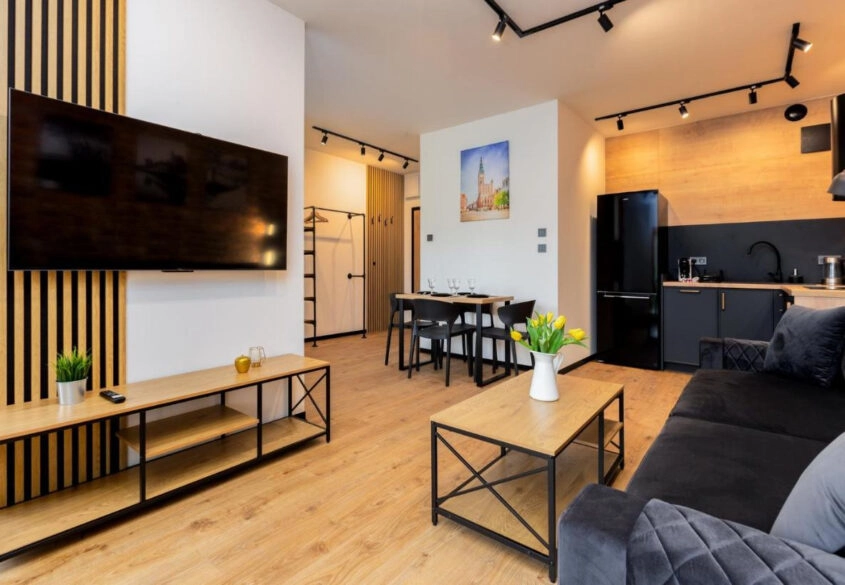 Dwa apartamenty inwestycyjne – nad Motławą