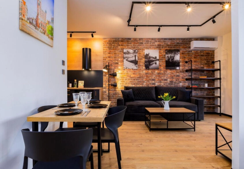 Dwa apartamenty inwestycyjne – nad Motławą