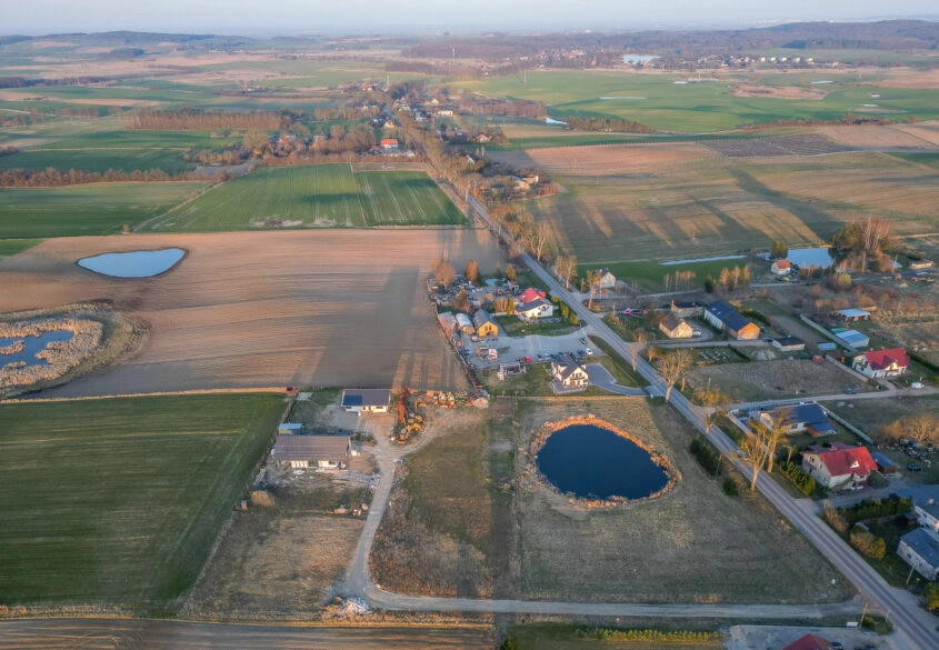 Działka budowlana - 1027 m2 DOGODNA lokalizacja