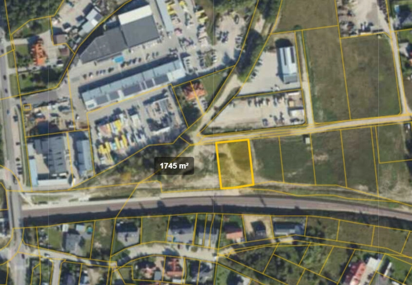 Działka Usługowa 1748m2 Gdańsk Kokoszki