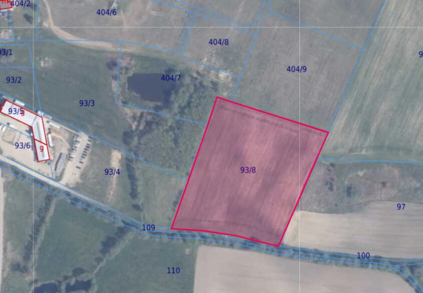 Działka rolna 1,49 ha | Lisewiec | 15km od Gdańska