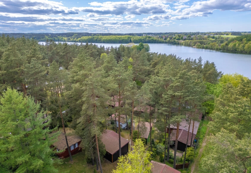 Domek  w odległości 50 m od jeziora Raduńskiego