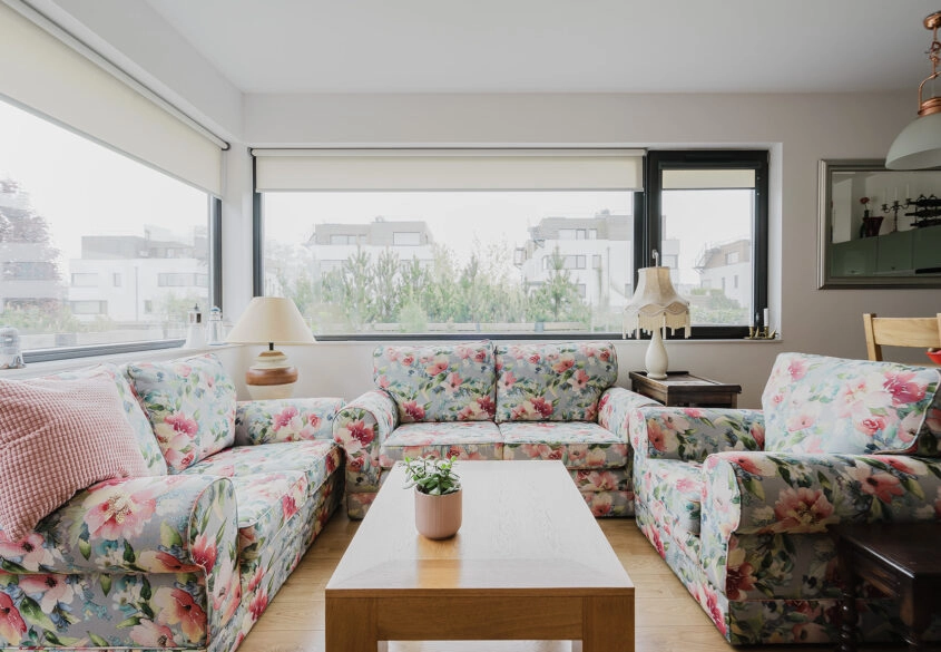 Dwupoziomowy apartament z ogrodem blisko plaży