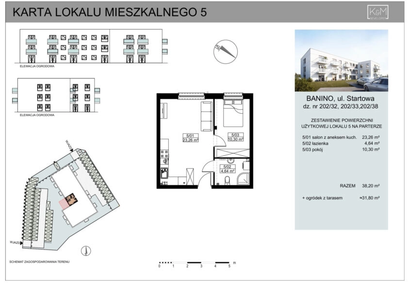 Mieszkania BANIONO/ DEWELOPER/ centrum