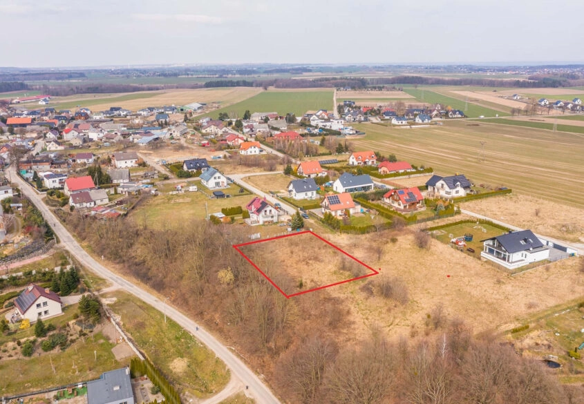 Działka 1229m2/ MPZP/ Media/WYJĄTKOWA