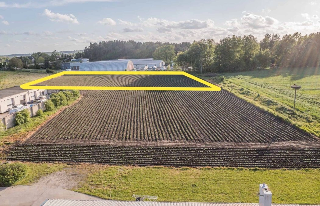 Działka przemysłowa 6330M2 + 3137M2 do dokupienia