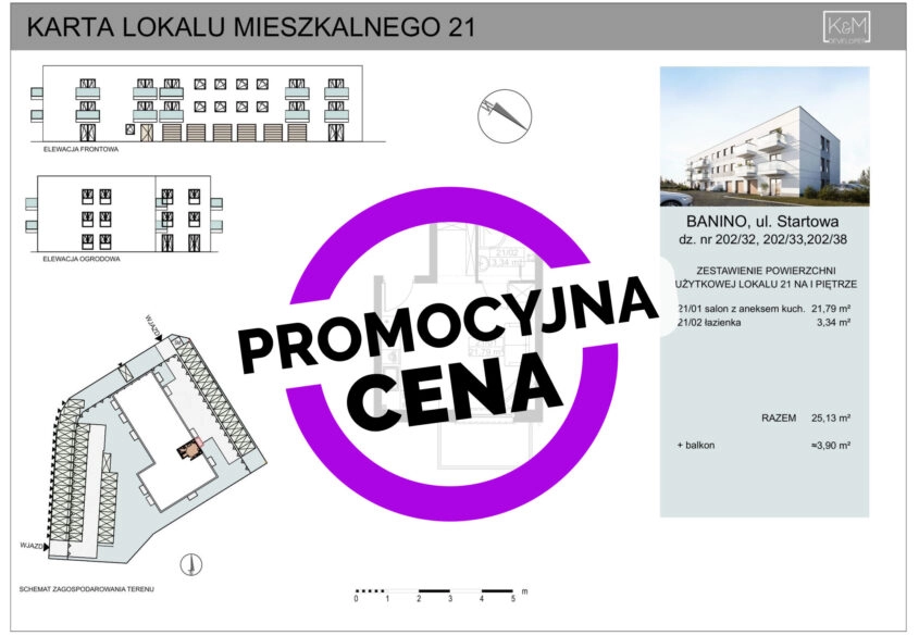 Mieszkania BANIONO/ DEWELOPER/ centrum