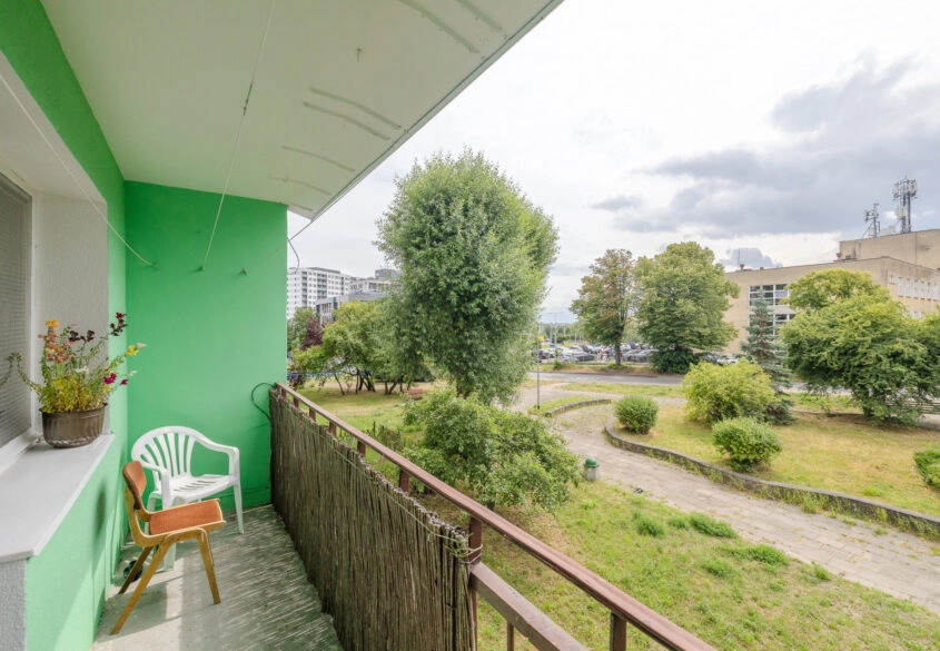4 pokojowe mieszkanie z balkonem i ogrodem