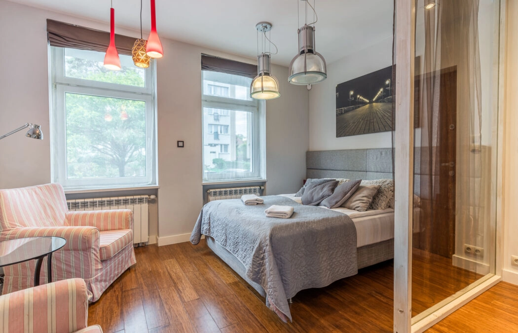 Elegancki apartament 2-pokojowy blisko plaży!