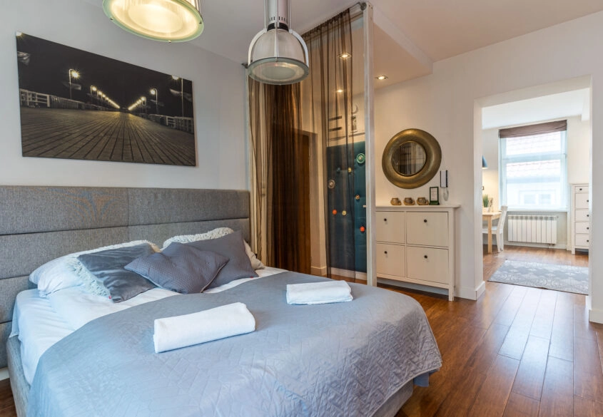 Elegancki apartament 2-pokojowy blisko plaży!
