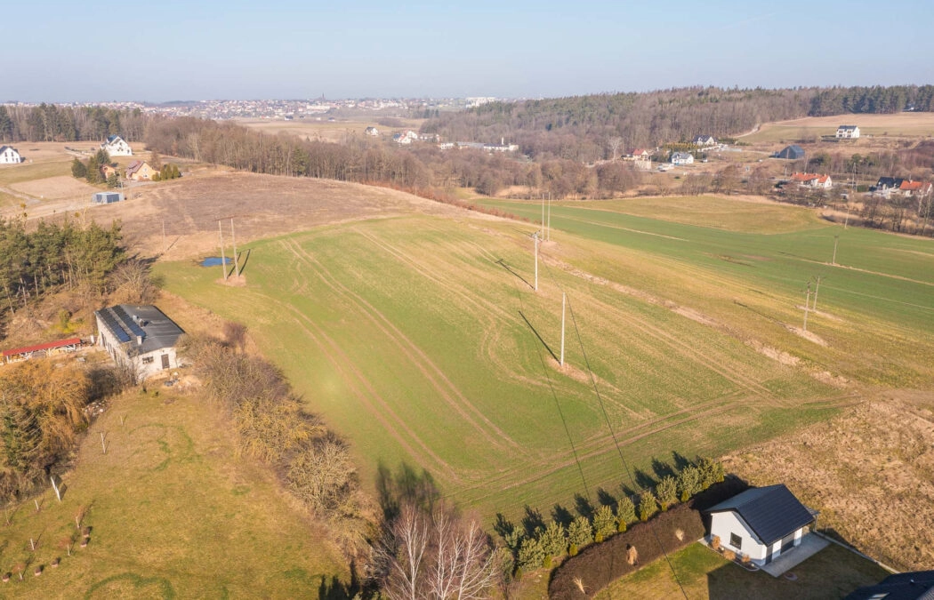 Działki inwestycyjne zaledwie 5 km od Gdańska!