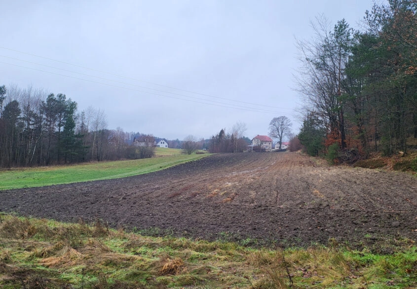 Duża działka ok. 1,2 ha, wydane WZ na 10 domów