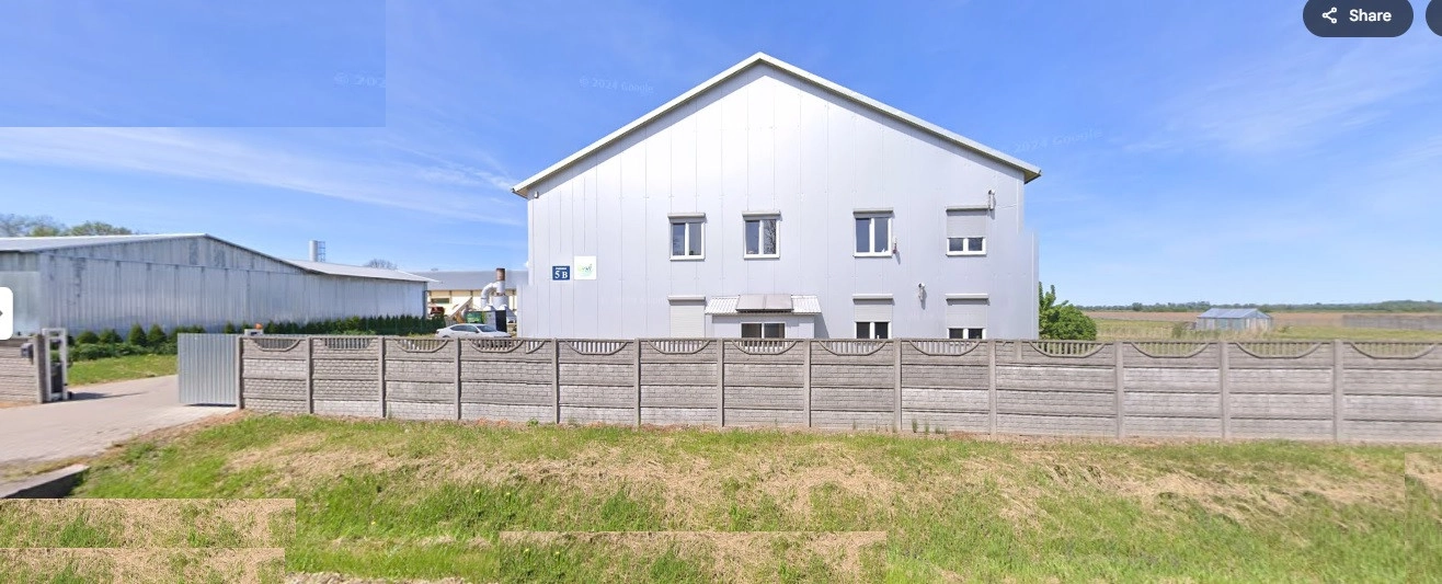 Hala 959m2 na działce 1,7HA koło Elbląga