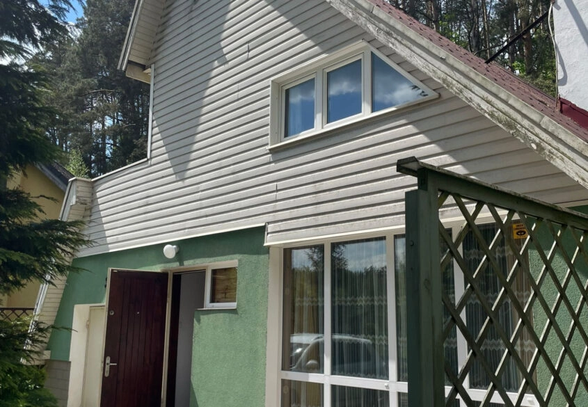 Domek letniskowy nad jeziorem Długim-100m, PKM