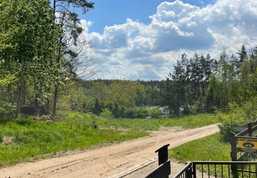 Domek letniskowy nad jeziorem Długim-100m, PKM
