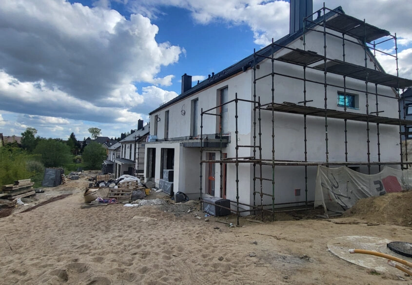 Dom 125m2 w zabudowie bliźniaczej z garażem A2