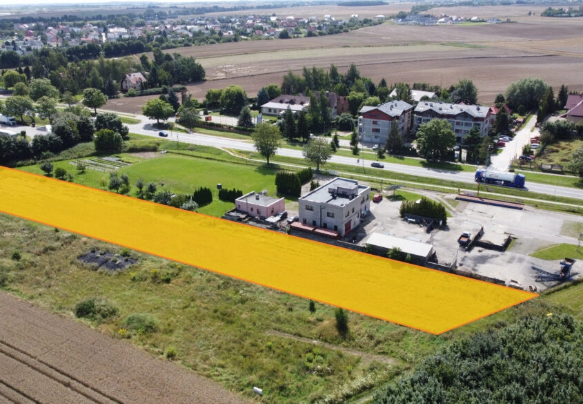 Działka 0,42ha pod bud. wielomieszkaniowe Skowarcz