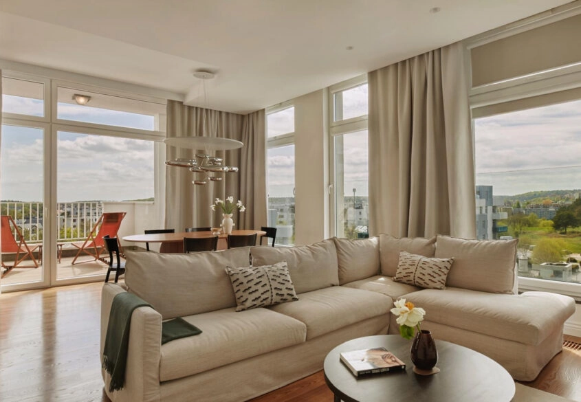 Apartament z widokiem na zatokę