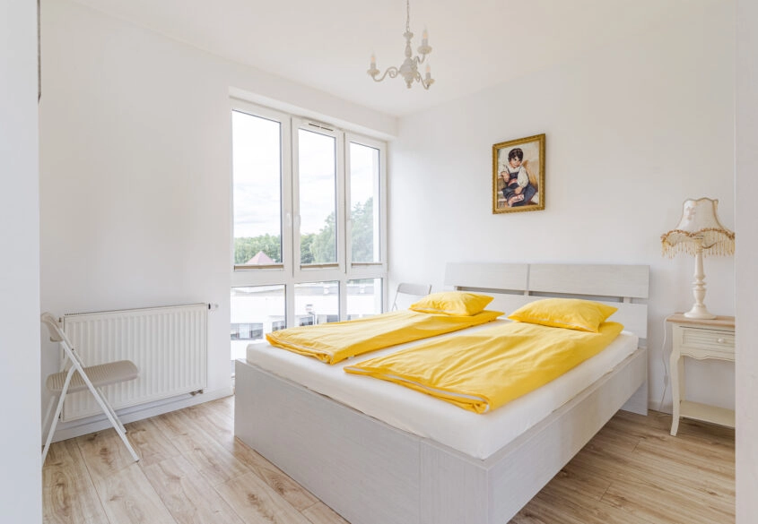 Jantar apartament z tarasem blisko plaży i lasu