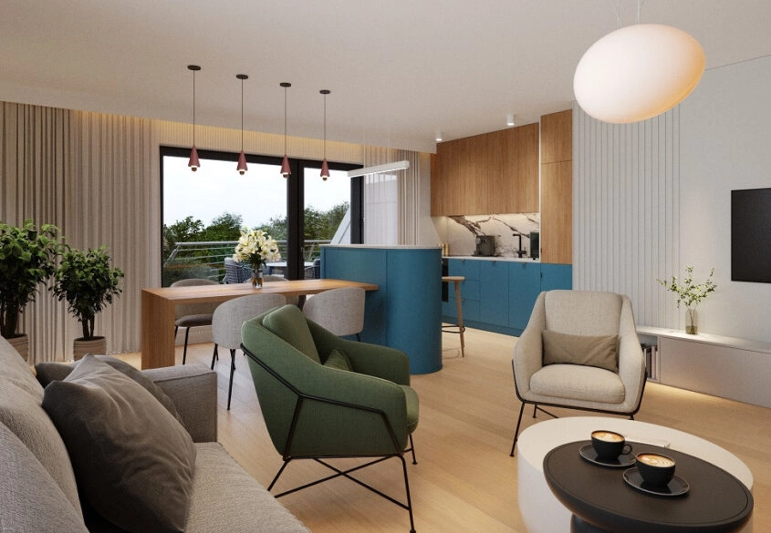 Apartament z widokiem na morze