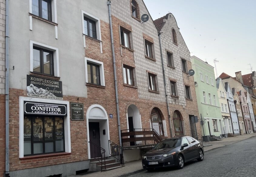 Pasłęk k. Elbląga Kamienica Stare Miasto  !!!