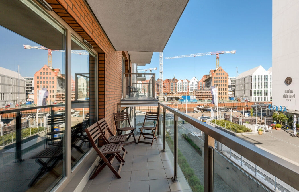Wyjątkowy apartament przy Marinie 3 pok. Szafarnia