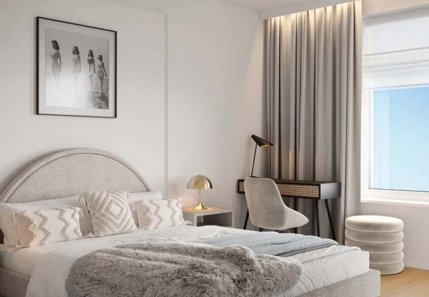 Apartament z widokiem na morze.