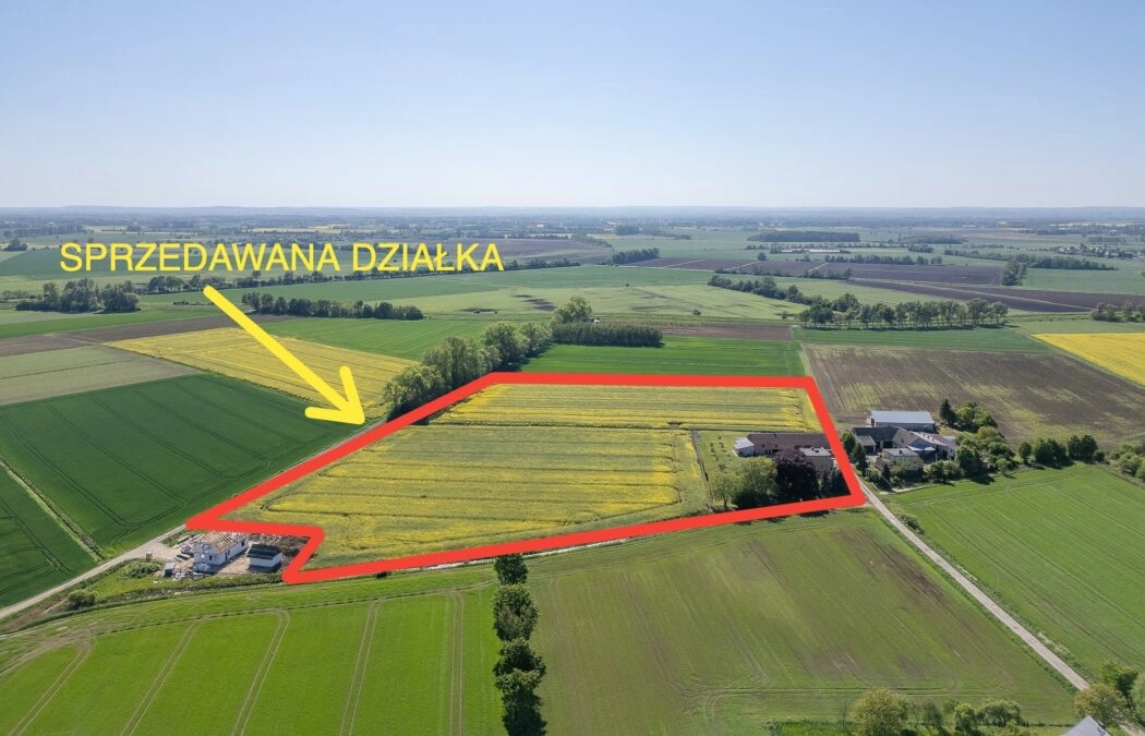 Działka ok. 4 ha Cedry Małe z możliwością podziału