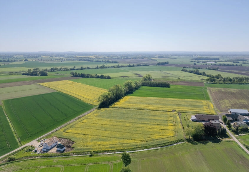 Działka ok. 4 ha Cedry Małe z możliwością podziału