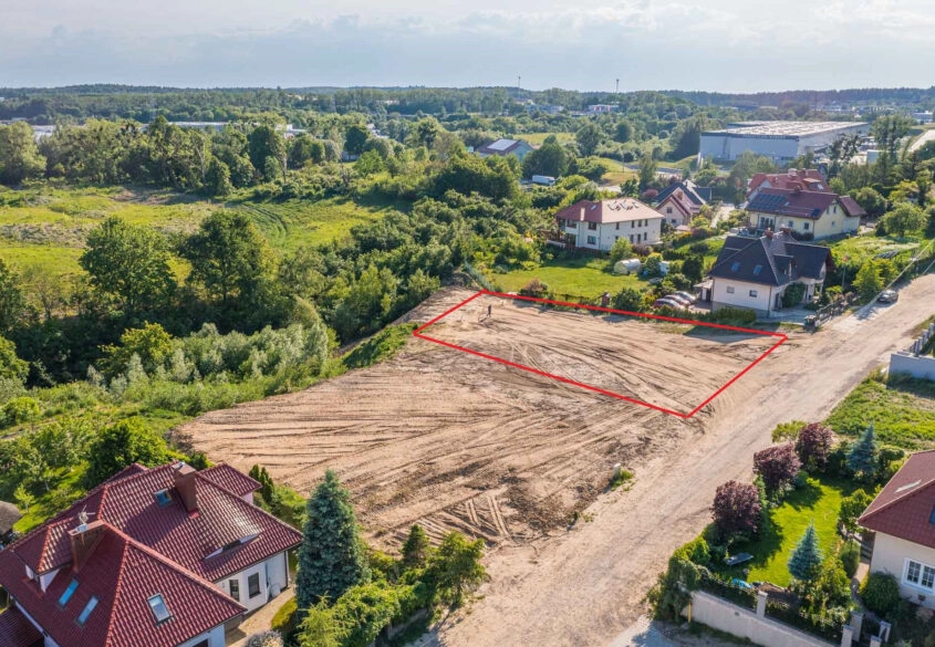 Działka mieszkaniowa 990m2 z mpzp na Jasieniu