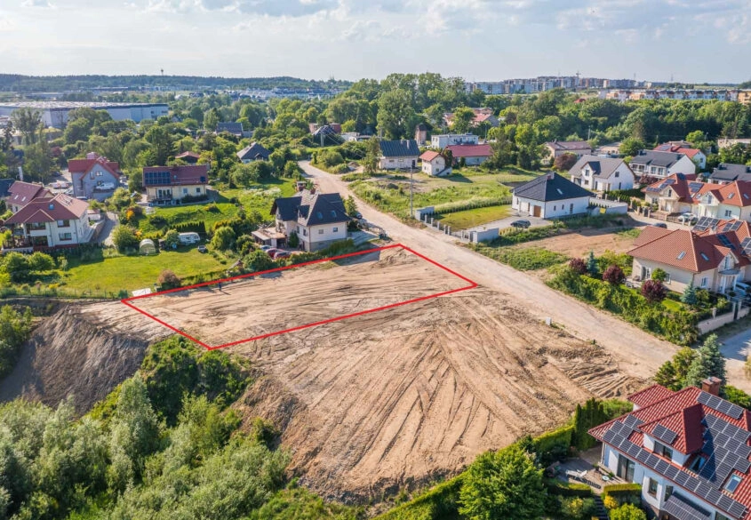 Działka mieszkaniowa 990m2 z mpzp na Jasieniu