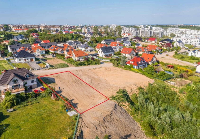 Działka mieszkaniowa 990m2 z mpzp na Jasieniu