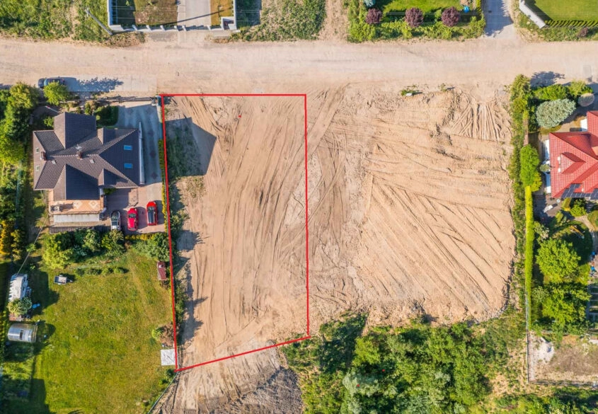 Działka mieszkaniowa 990m2 z mpzp na Jasieniu
