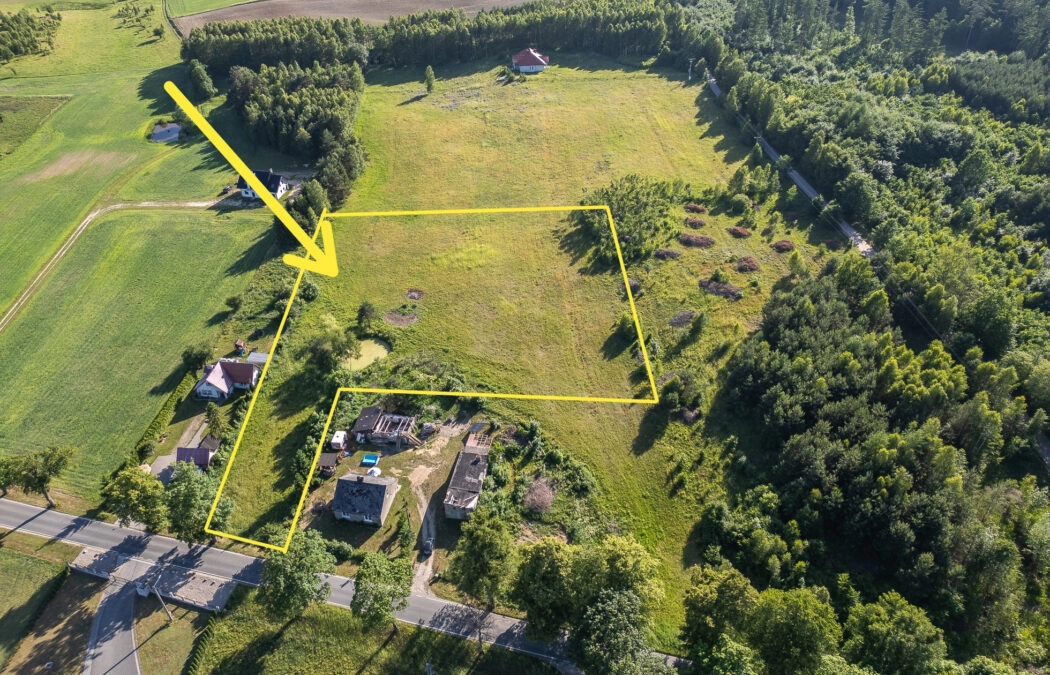 Działka 1277 m2 z warunkami zabudowy pod lasem!
