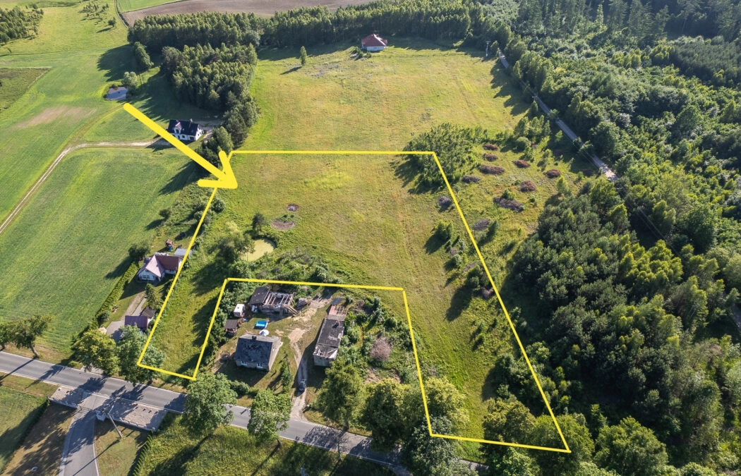 Działka 1005 m2 z warunkami zabudowy pod lasem!