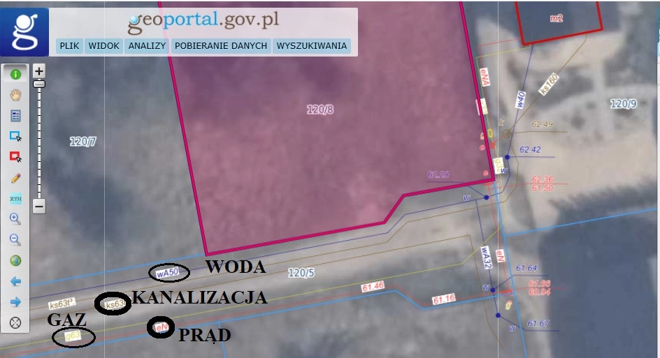 Działka Mieszkaniowo - Usł.  UL. Alpejska, Perlino