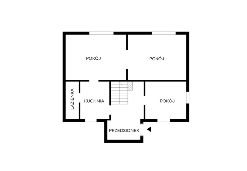 Budynek 120m2 na działce 631m2