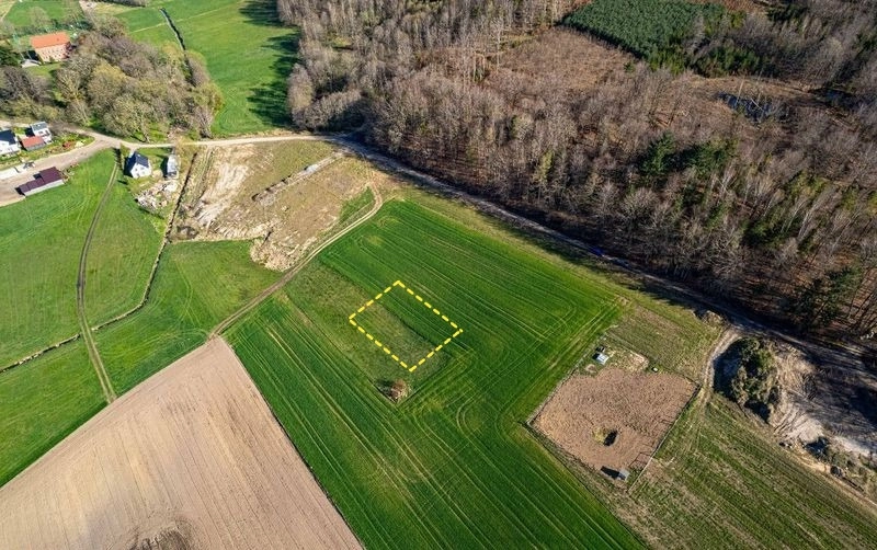 1300m2 działka w Barłominie!