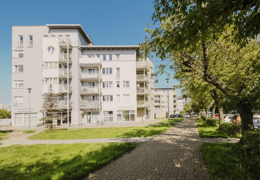 2-pokojowe mieszkanie na Zaspie – 10 minut od plaż