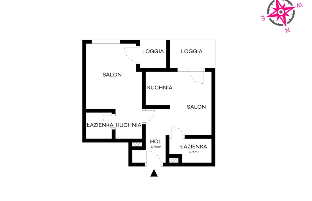 Dwupak inwestycyjny- Apartamentowiec