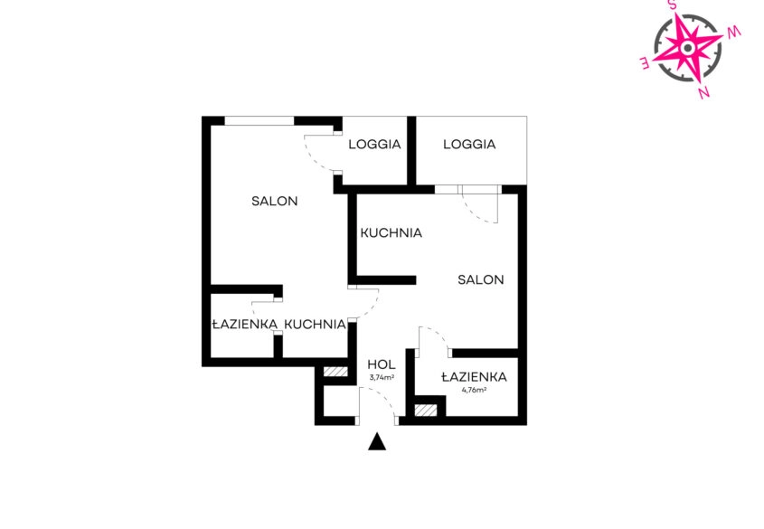 Dwupak inwestycyjny- Apartamentowiec
