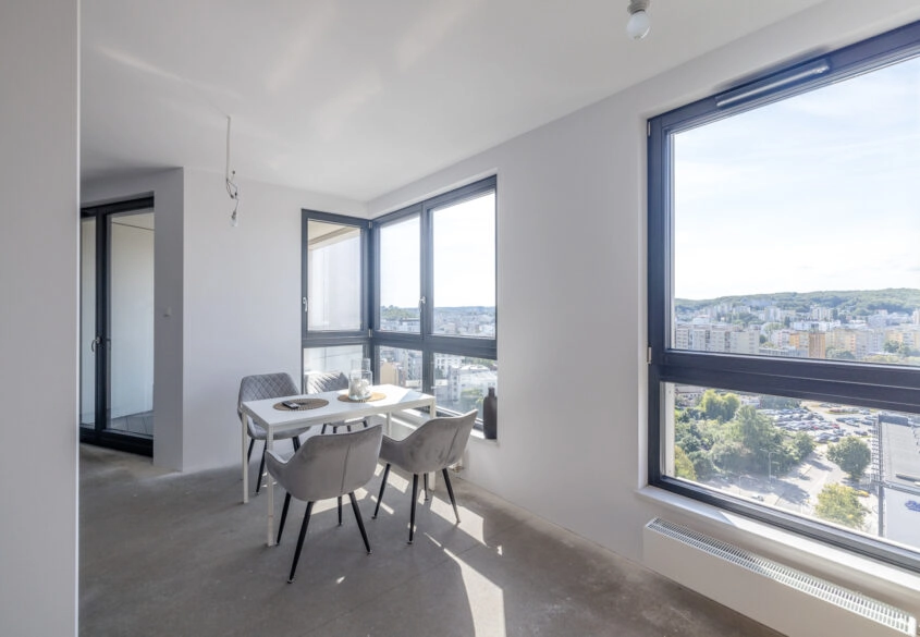 Apartament z pięknym widokiem, inwestycja Portova