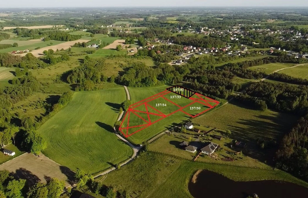 Działka mieszkaniowa 1501m2, dz. 137/32