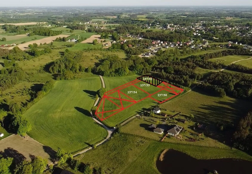 Działka mieszkaniowa 1501m2, dz. 137/32