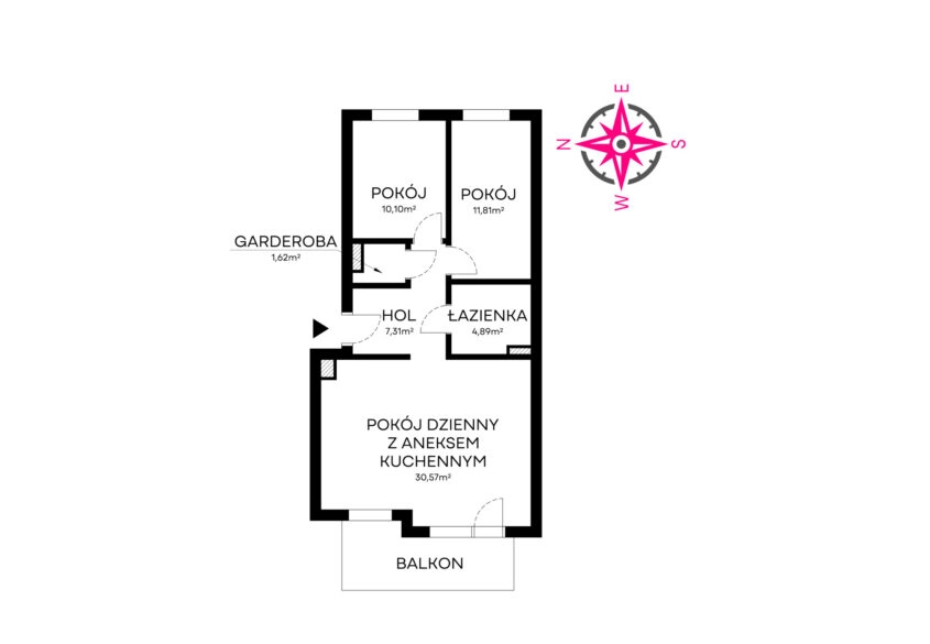 Dwustronne | Zadbane | Msc w hali | Duży balkon