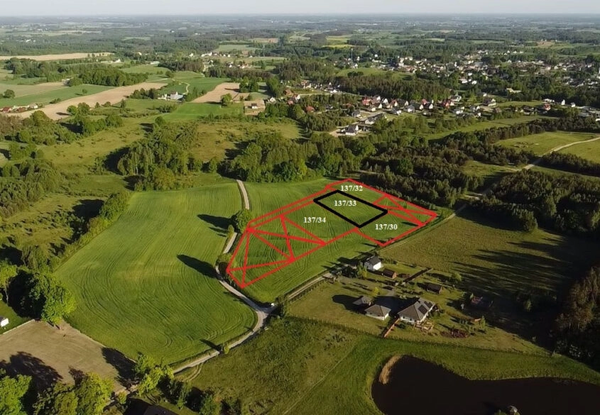 Działka mieszkaniowa 1502m2, dz. 137/33