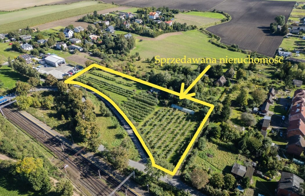 Działka ok. 1ha inwestycyjna MPZP Subkowy