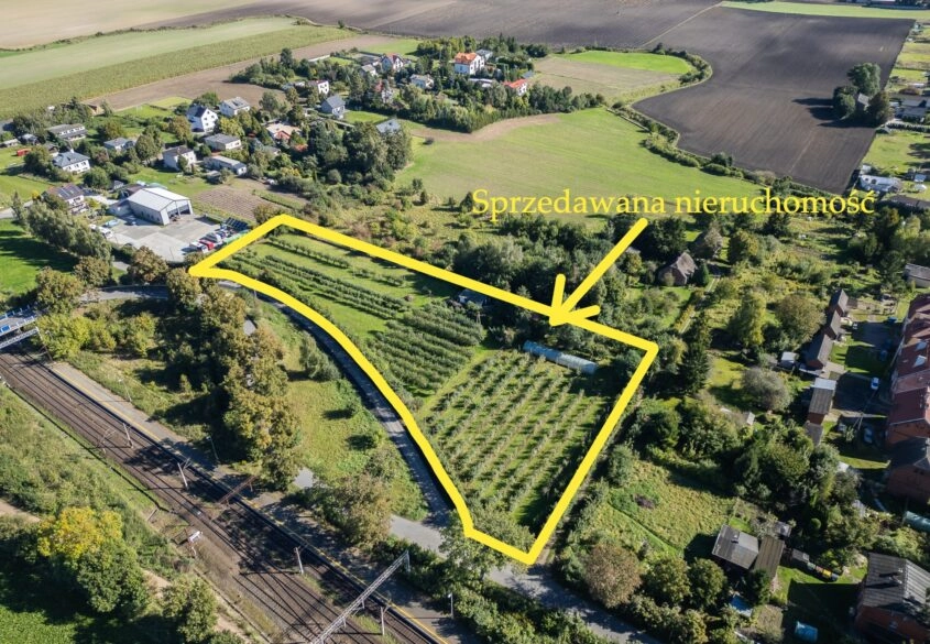 Działka ok. 1ha inwestycyjna MPZP Subkowy