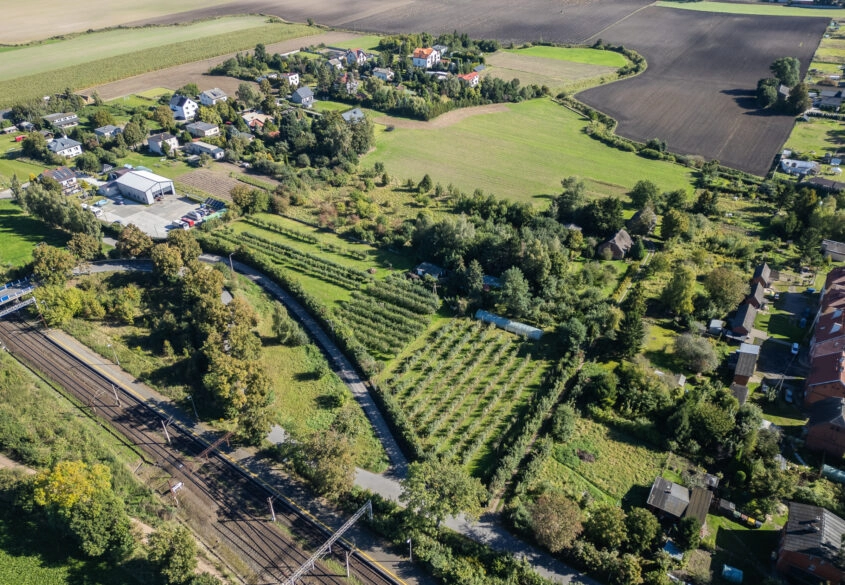 Działka ok. 1ha usługowo-mieszkaniowa MPZP