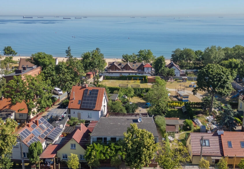 Inwestycja przy plaży w Brzeźnie, działka 866 m2